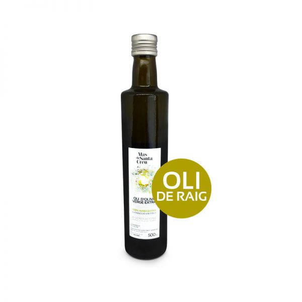 Oli de raig ecològic oliva arbequina verge extra 500ml