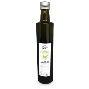 Oli ecològic d'oliva arbequina verge extra filtrat 500 ml